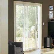 In X In Series Perma Shield Sliding Patio Door White Right