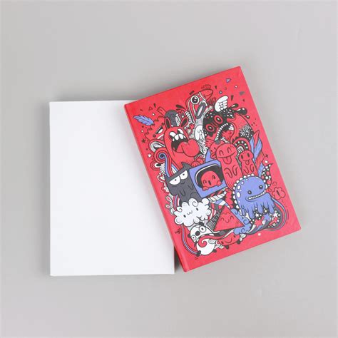 notebook simple cetak buku custom notebook kartu nama brosur