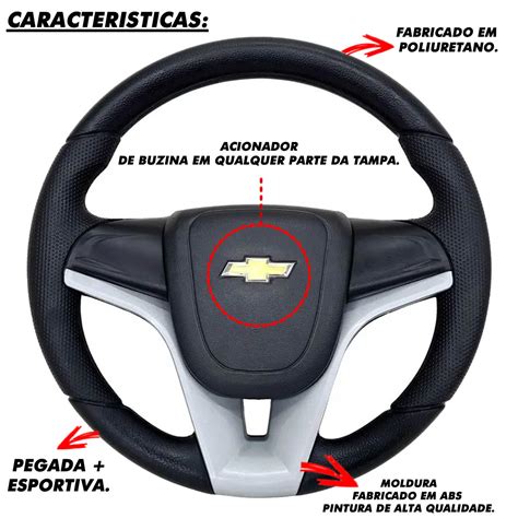 Volante Chevrolet Cruze Esportivo Cubo Corsa Classic Wind Max Joy