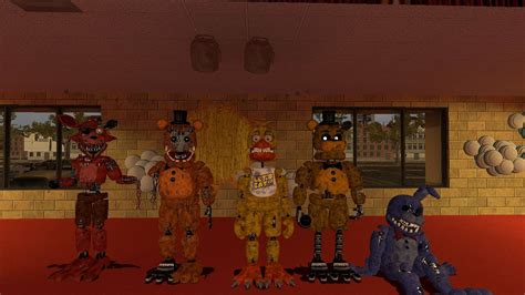 Fnaf Gmod Swapped Withered Animatronics By 2001gamer On Deviantart