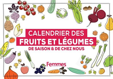 Téléchargez notre calendrier des fruits et légumes de saison Cuisine