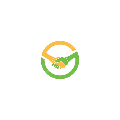 Simple Handshake Logo Vector Icon Illustration Team Respect Isolated ...