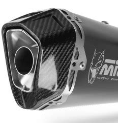 Terminale Mivv Delta Race Inox Black Per Moto Guzzi V Mandello