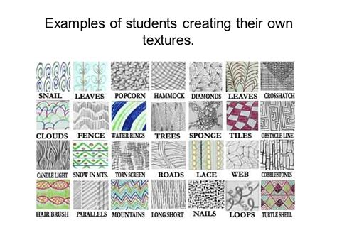 Implied Texture Examples