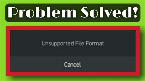 How To Fix Unsupported File Format In Kinemaster YouTube