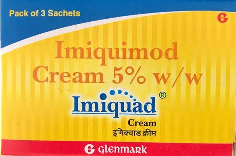 Imiquad Imiquimod Cream, Glenmark at Rs 300/pack in Vadodara | ID ...