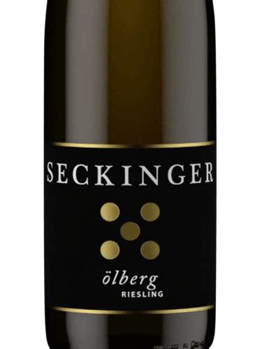 2018 Weingut Seckinger Ölberg Riesling Vivino