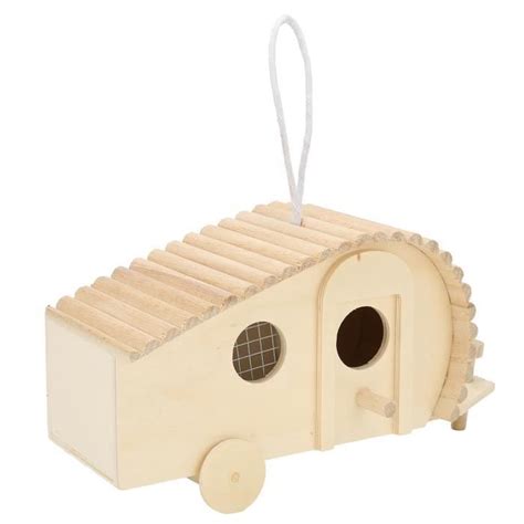 Mangeoires Pour Nichoirs Maison D Oiseau En Bois Transport En Forme De