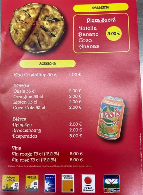 Jo Pizza à Frontignan Menu Et Photos