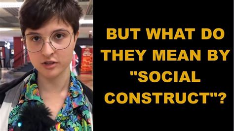 Gender Is A Social Construct Youtube