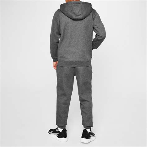 Lonsdale Essential Joggers Mens Closed Hem Fleece Jogging Bottoms