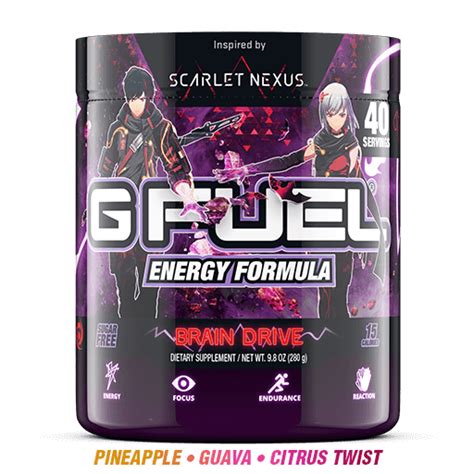 Gfuel Brain Drive 40 Serv Get It At Gamerbulk