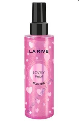 ЛА РИВ ПАРФЮМЕН СПРЕЙ ЗА ТЯЛО С БЛЯСЪК LOVELY PEARL 200 мл | NewAge.bg