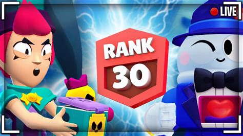 🔴 Rush Lou Et Chester Rang 30 🔥 Live Brawl Stars Fr Youtube