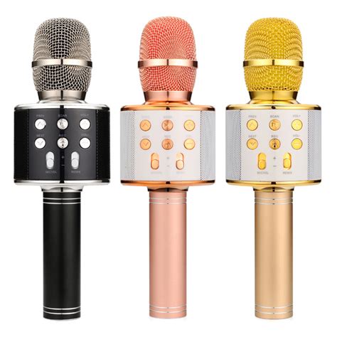 Handheld Ktv Ws Wireless Karaoke Microphone With Hifi Speaker