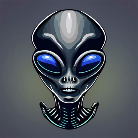 Premium Vector Alien Flat Design Alien Vector Art