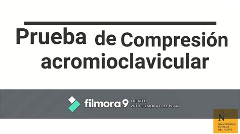 Prueba de compresión acromioclavicular YouTube