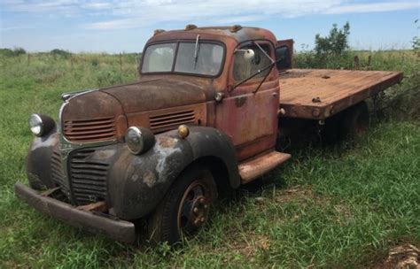 1946 Dodge Truck Needs Restoration Oklahoma Barn Find For Sale Photos Technical