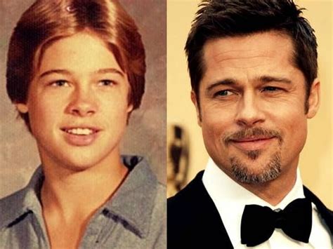 35 Famous Actors Then And Now Actors Then And Now Brad Pitt Young