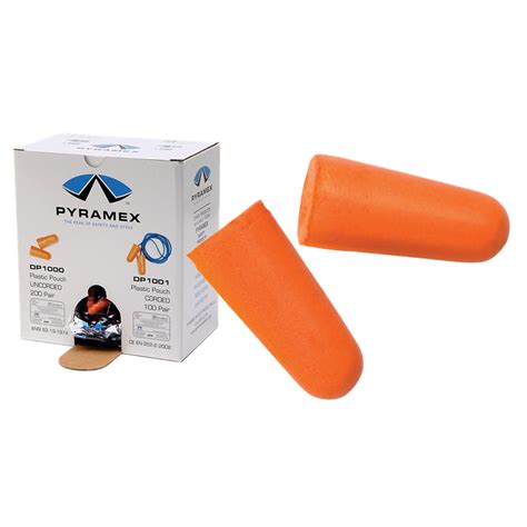 Disposable Uncorded Earplugs 200 Pairs Per Box K L Jack