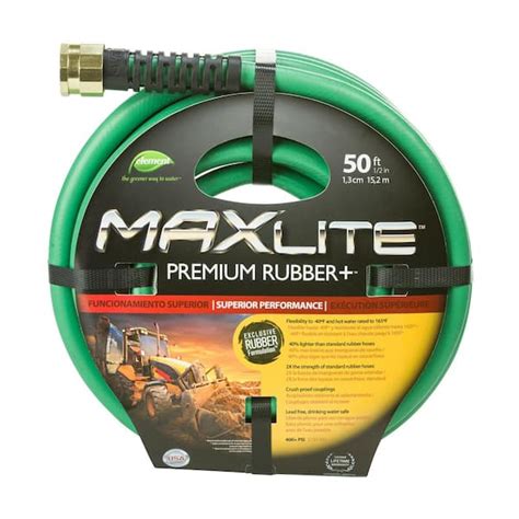 Element Maxlite Premium Rubber 1 2 In X 50 Ft Heavy Duty Hose