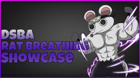 Rat Breathing Showcase Demon Slayer Burning Ashes YouTube