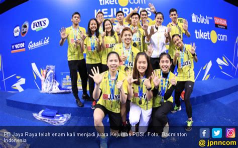 PB Jaya Raya Juara Kejurnas PBSI 2018