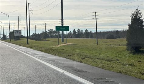 Central Florida Tourism Oversight District Road Signs Installed Near