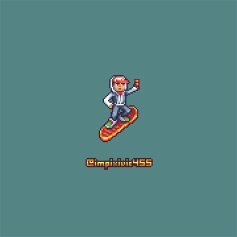 Jake from Subway surfers : r/PixelArt