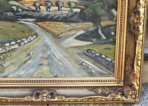 Proantic Landscape Of Provence By Auguste Chabaud