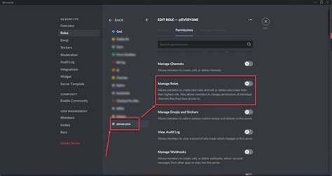 How To Lock Roles On Discord