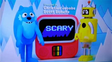 Yo Gabba Gabba Scary Title Card Youtube