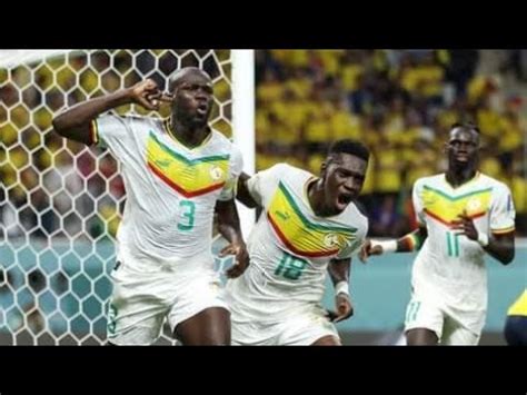 Senegal Vs Ecuador 2 1 Senegal Becomes First African Nation To Last