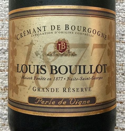 NV Louis Bouillot Crémant de Bourgogne Brut Grande Réserve Perle de