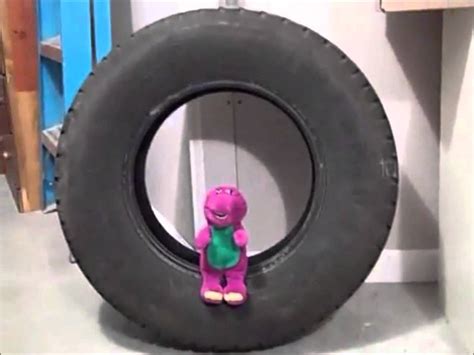 Barney Tire Swing