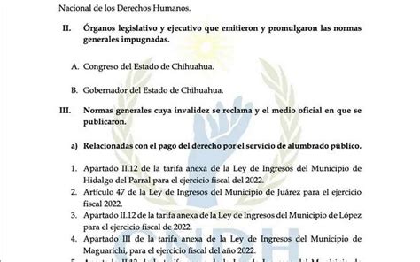 Chihuahua No Está Dentro De La Acción De La Cndh Por Cobro Del Dap