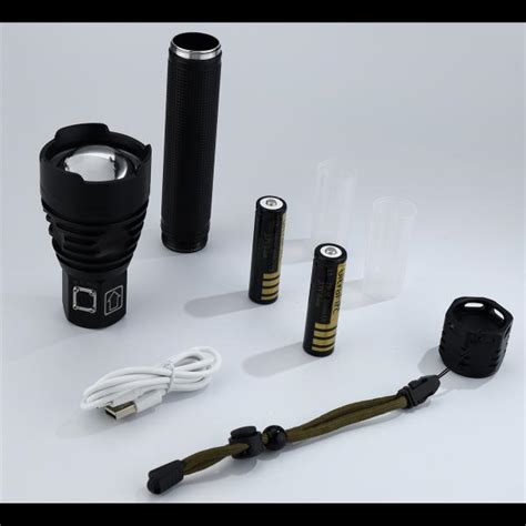 Lm Xhp Most Powerful Led Flashlight Usb Rechargeable Led