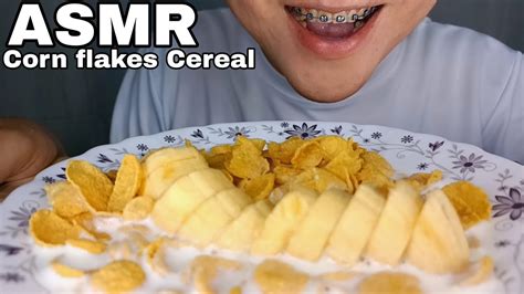 ASMR CORN FLAKES CEREAL MUKBANG CRUNCHY EATING SOUNDS PINOY MUKBANG