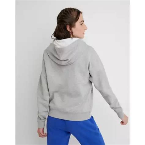 Womens Champion Powerblend Full Zip Hoodie