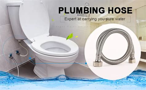 Flexible Stainless Steel Sanitary Toilet Connector Hose Buy Toilet