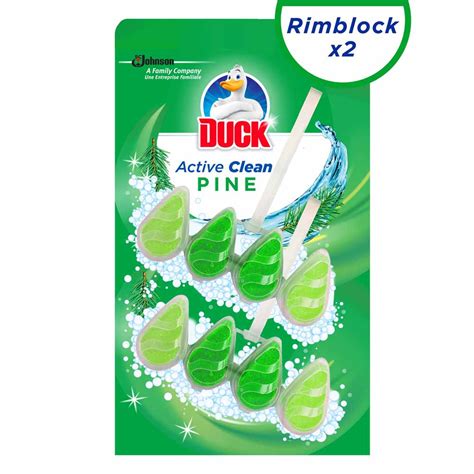 Duck Active Clean Rimblock Pine Duo Pack Wilko