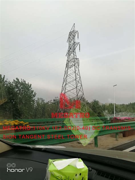 Megatro Transmission Line Kv E Sdj Steel Electric Pylon Tower