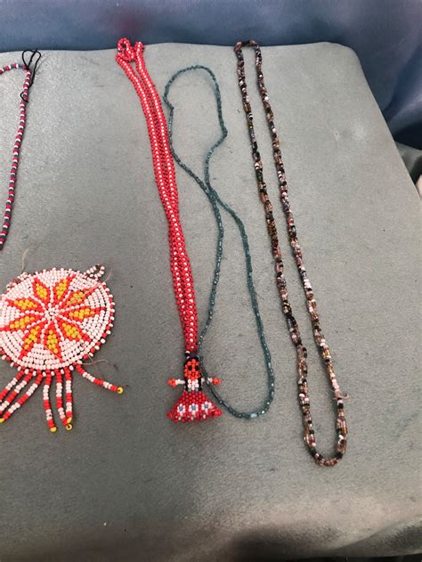 Native American beaded necklaces | Etsy