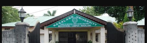 Nagaland University - Medziphema Campus UG, PG Courses and Fees 2025