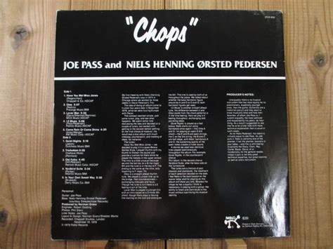 Joe Pass And Niels Henning Orsted Pedersen Chops Ger Guitar Records