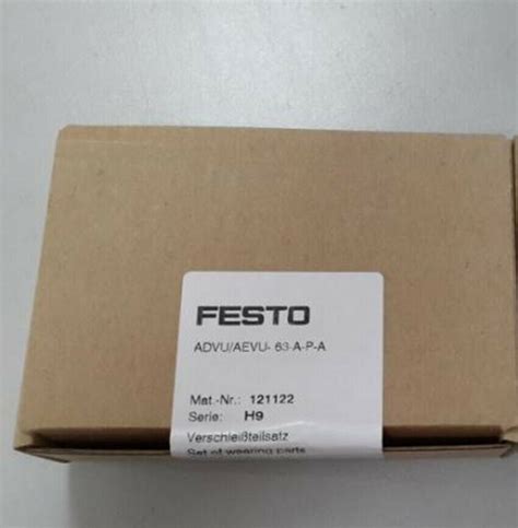 Pc New Festo Maintenance Package Advu Aevu A Pa W Wx Ebay