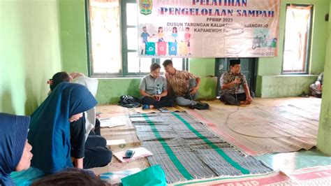 Pelatihan Pengelolaan Sampah Website Kalurahan Panjangrejo