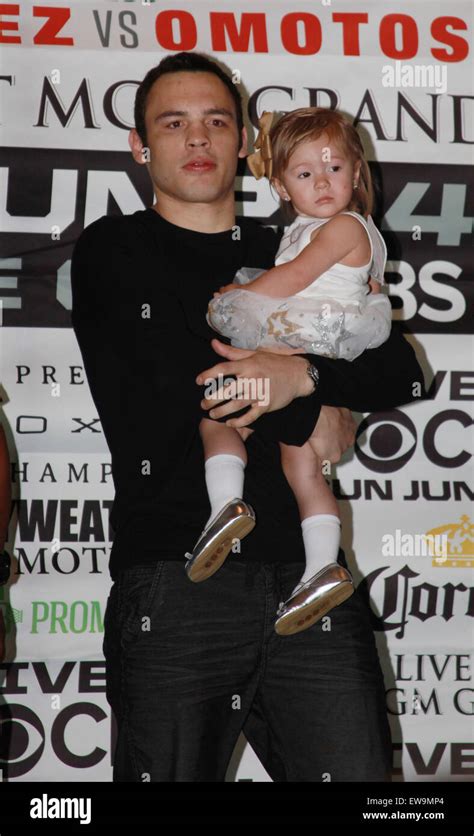 Las Vegas, Nevada, USA. 20th June, 2015. Boxer Julio Caesar Chavez jr and daughter Julia attend ...