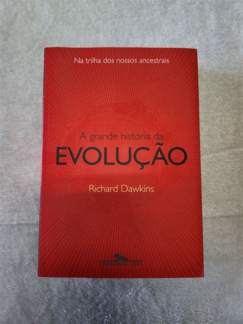 A Grande História da Evolução Livro Companhia Das Letras Nunca Usado