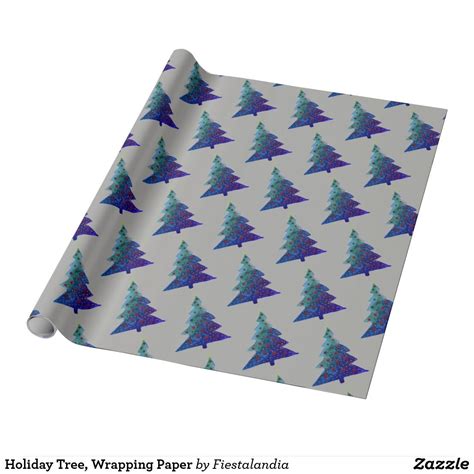 Holiday Tree Wrapping Paper Zazzle Holiday Tree Wrapping Paper Wraps